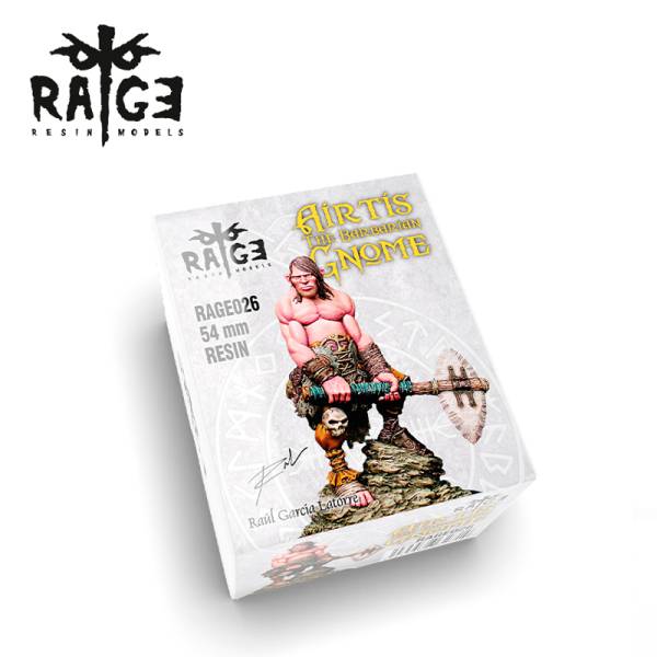 AK Interactive Airtis, The barbarian gnome (54mm) - ONLY 1 AVAILABLE AT THIS PRICE