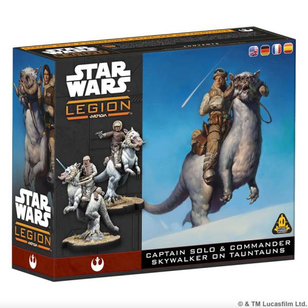 Atomic Mass Games Star Wars: Legion – Han Solo and Luke Skywalker on Tauntauns