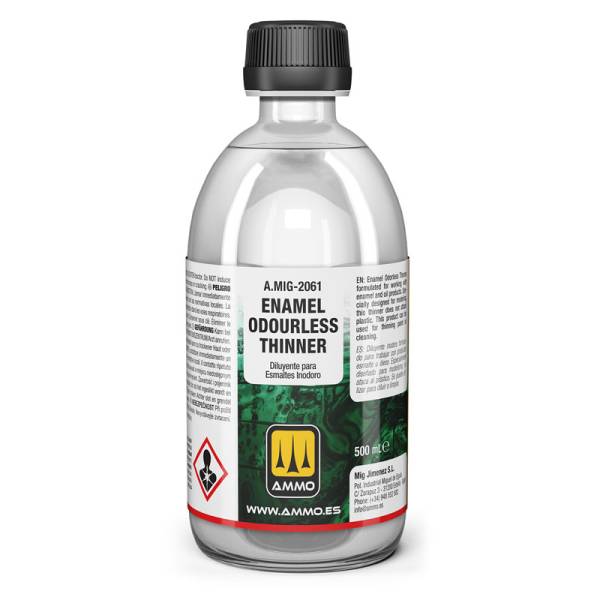 Ammo By Mig Enamel Odourless Thinner 500ml