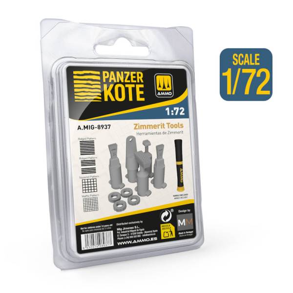 AMMO BY MIG Panzer Kote Zimmerit Tools 1:72