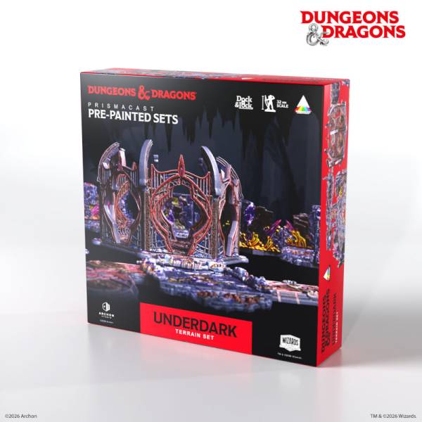 Archon Studio Dungeons & Dragons : Underdark Pre-Painted Terrain Set