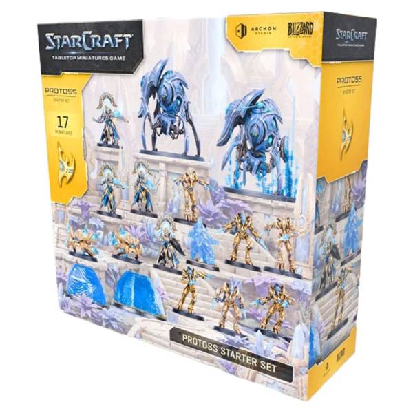Archon Studio StarCraft Tabletop Miniatures Game: Protoss Starter Set