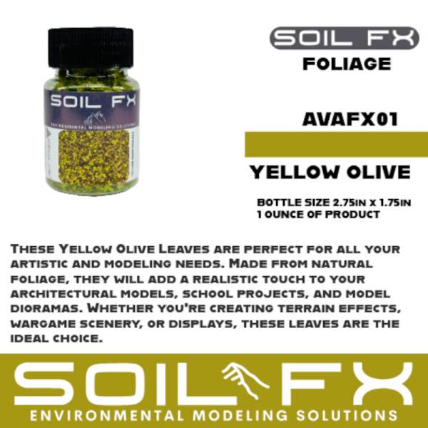 Avante Art Soil FX Leaves (Yellow Olive)