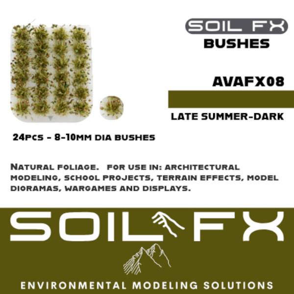 Avante Art Soil FX Bushes (Late Summer-Dark)