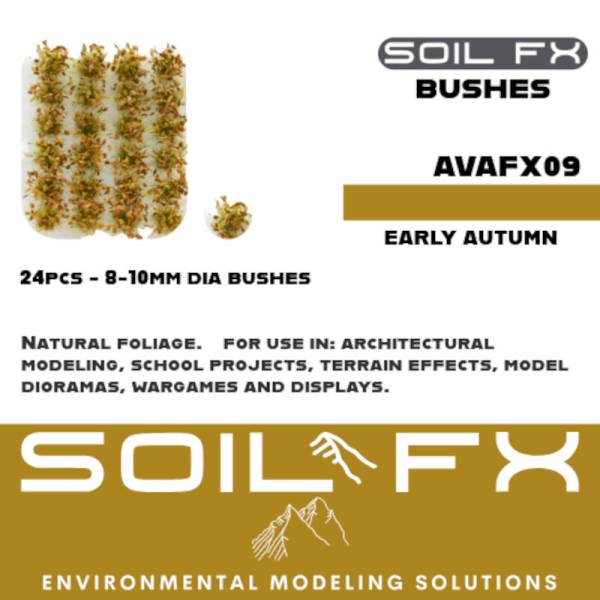 Avante Art Soil FX Bushes (Early Autumn)