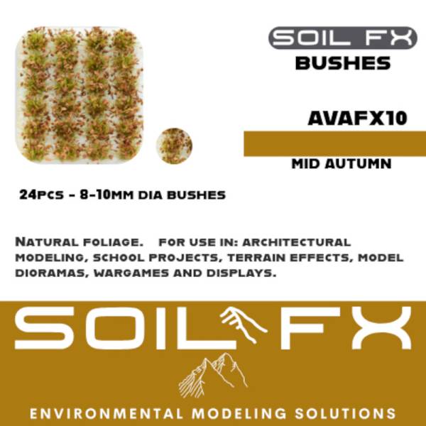 Avante Art Soil FX Bushes (Mid Autumn)