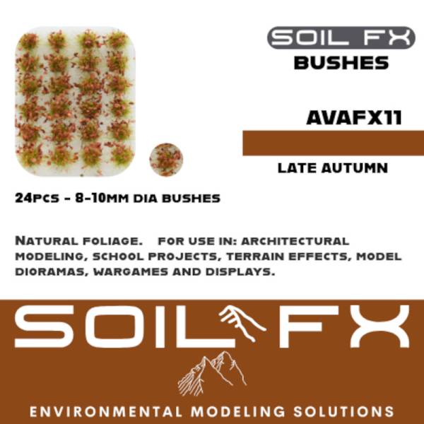 Avante Art Soil FX Bushes (Late Autumn)