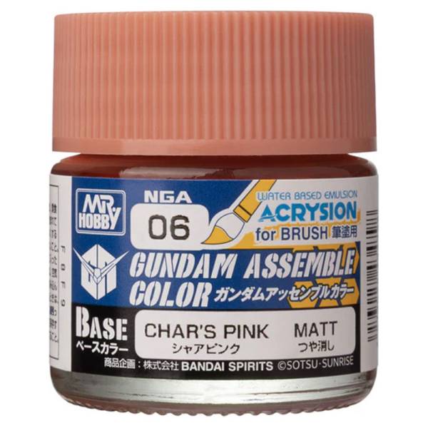 Bandai Gundam Assemble Color: Chars Pink
