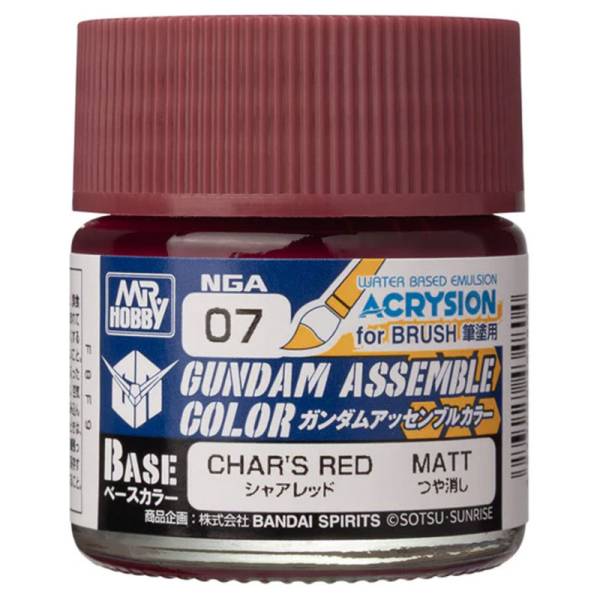 Bandai Gundam Assemble Color: Chars Red