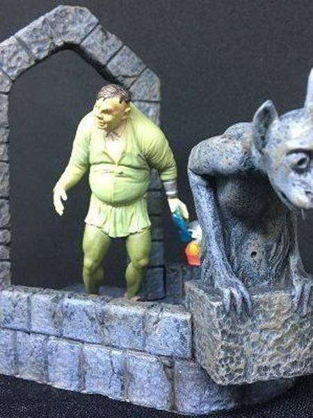microMANIA - Hunchback Figure and Base - ONLY 1 AVAILABLE AT THIS PRICE