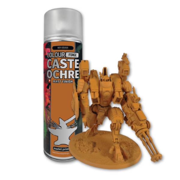 Colour Forge Caste Ochre Spray Paint 500ml