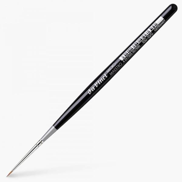 DA Vinci Series 100 -Size 10/0 MICRO-Maestro Kolinsky Sable Round