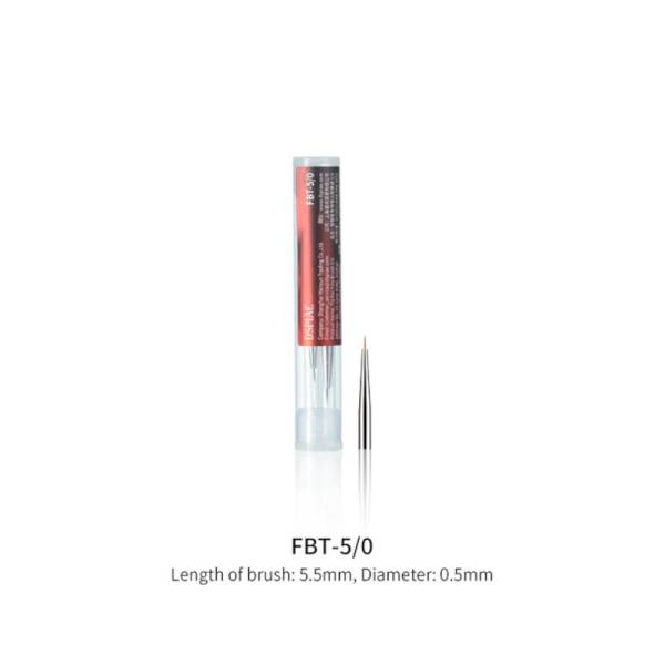 Dspiae Phoenix Plume: 5/0 Fine Detailing Brush Tips (3) for PTFB