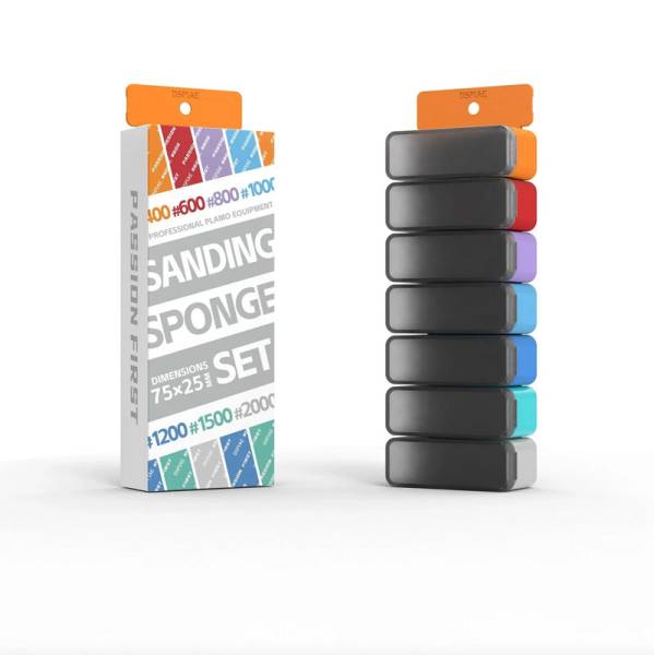 DSPIAE Vigorous Sponge Sandpaper Set
