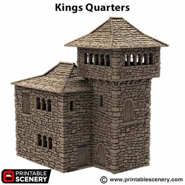 Kings Quarters - King and Country - Printable Scenery