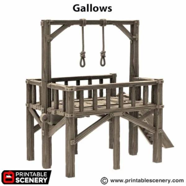 Gallows - King and Country - Printable Scenery