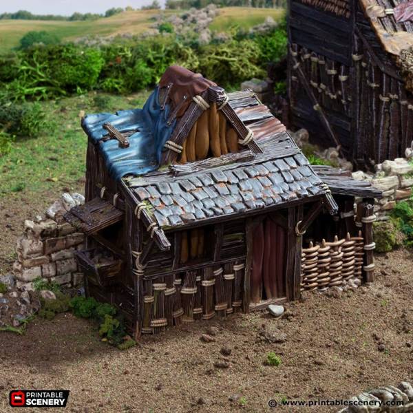 Small Shanty - King and Country - Printable Scenery