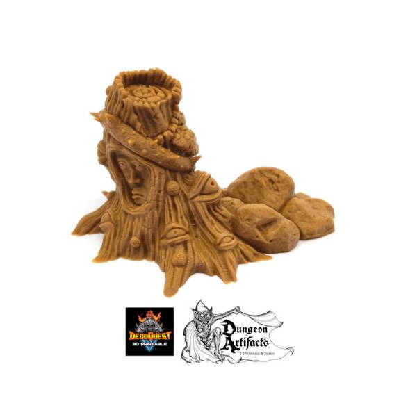 Magic Stump - Decoquest Workshop - 3dPrintTerrain