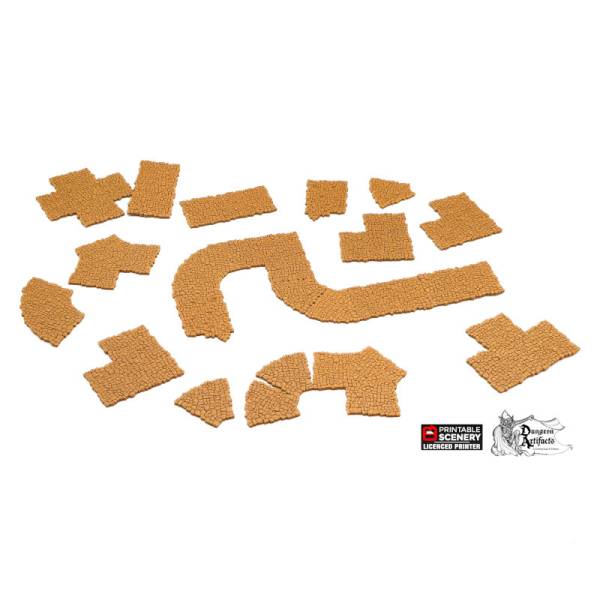 Pathways Full Set - Hagglethorn Hollow Printable Scenery
