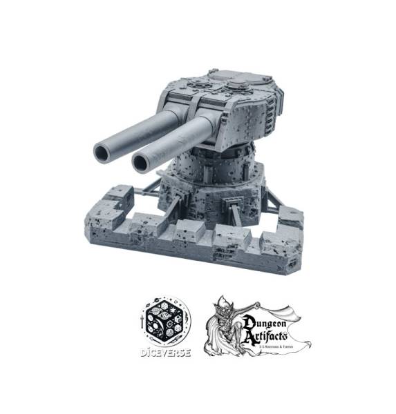 Drowned Front Naval Gun - Diceverse