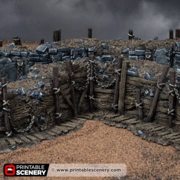 Trench Forts - Darkness & Desolation - Trench Tombs