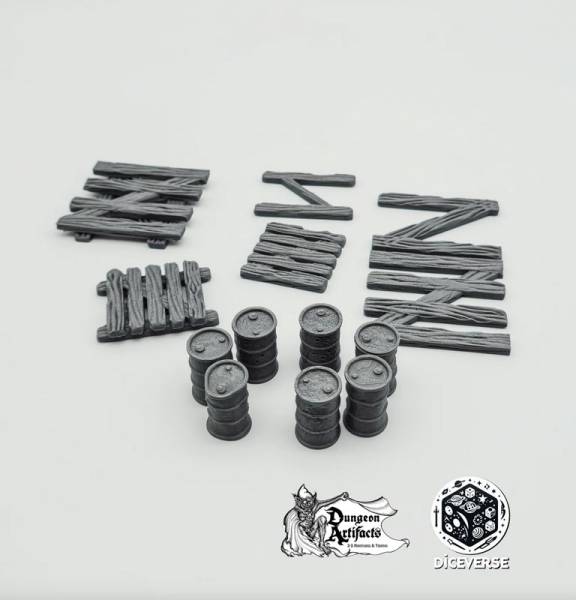 Barrels and Platforms - Diceverse