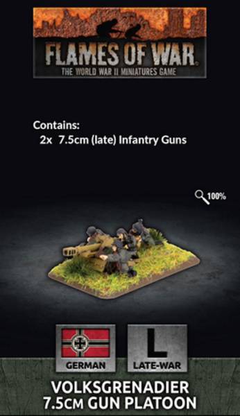 Volksgrenadier 7.5cm Gun Platoon