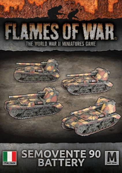 Semovente (90mm) Assault Guns (x4)