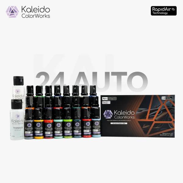 Gaahleri Kaleido ColorWorks: 24 Color Auto Paint Set