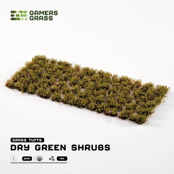 Gamers Grass Dry Green Shrubs
