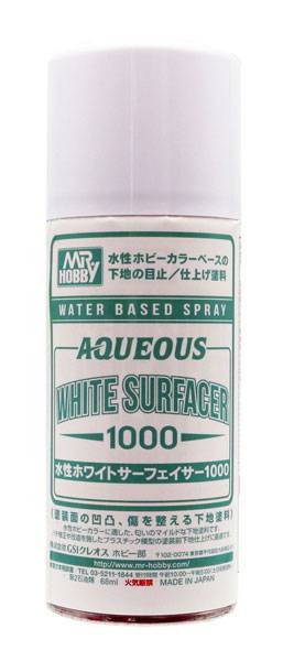 AQUEOUS White Surfacer 1000 Spray