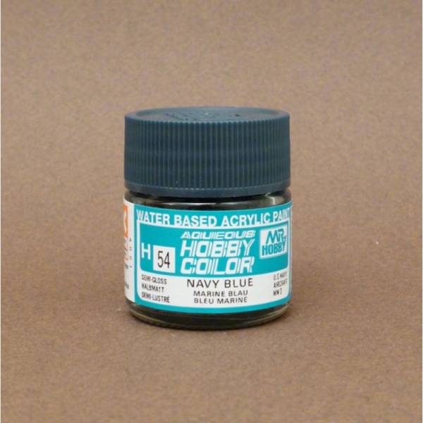 Semi-Gloss Navy Blue - Aqueous/Acrylic Paint 10ml
