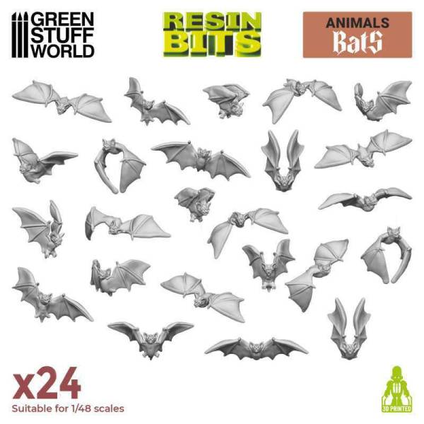 Green Stuff World 3D Printed Sets - Bats