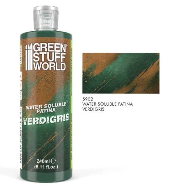 Green Stuff World Water Soluble Patina Verdigris 240ml