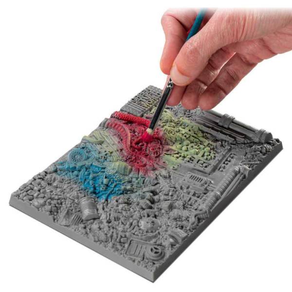 Green Stuff World Drybrush Texture Palette