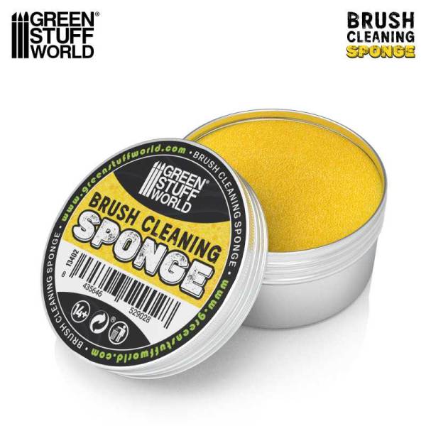 Green Stuff World Brush Cleaning Sponge