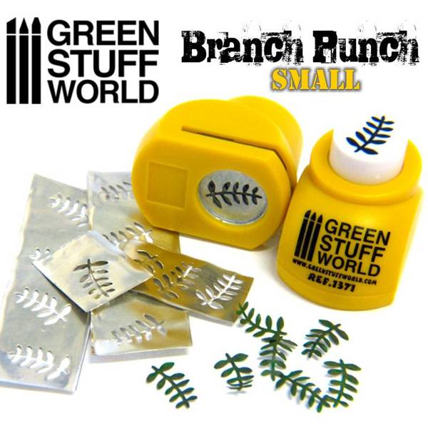 Miniature Branch Punch - Yellow