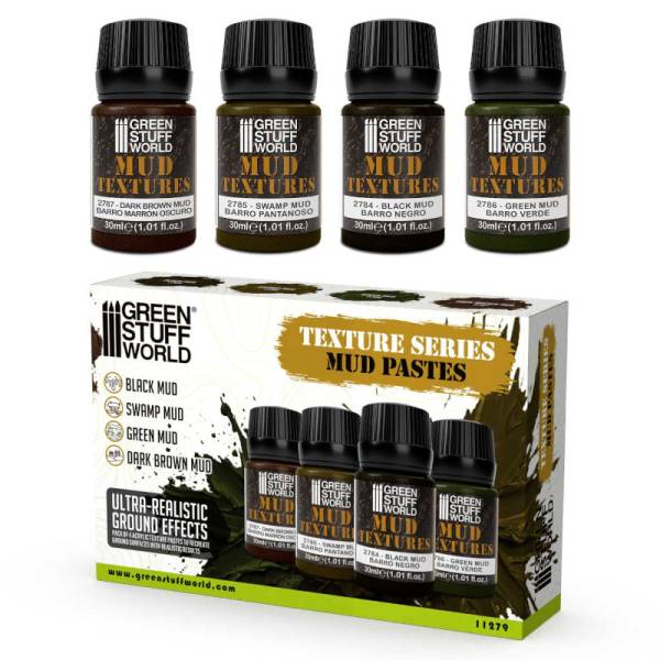Green Stuff World Mud Textures Set 30ml
