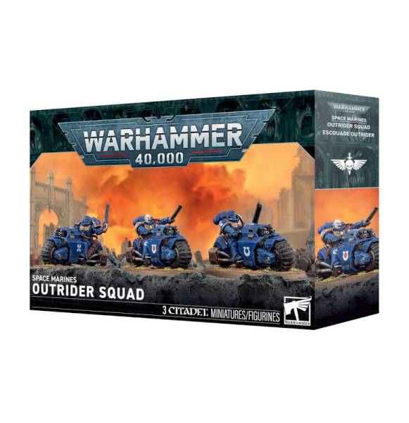 Space Marines Outrider Squad