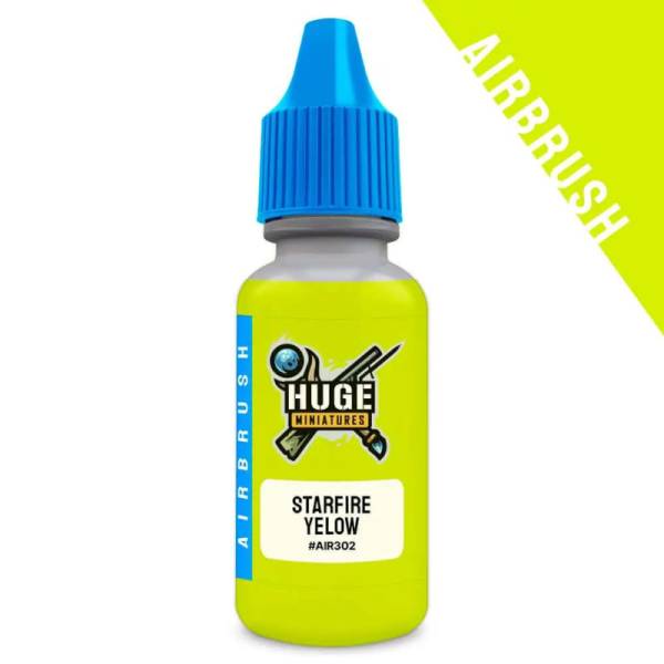 Huge Miniatures Starfire Yellow - Fluorescent Airbrush Paint