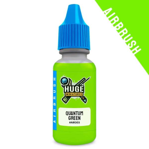 Huge Miniatures Quantum Green - Fluorescent Airbrush Paint