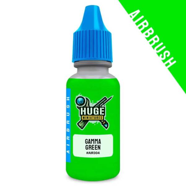 Huge Miniatures Gamma Green - Fluorescent Airbrush Paint