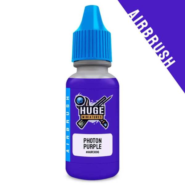 Huge Miniatures Photon Purple - Fluorescent Airbrush Paint