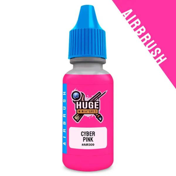 Huge Miniatures Cyber Pink - Fluorescent Airbrush Paint