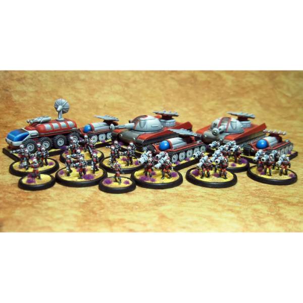 Hydra Miniatures Galacteer Starter Army (Atomic Tank 10mm)