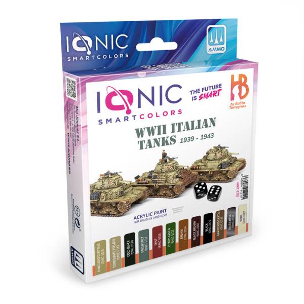 Ionic Smart Colors WWII Italian Tanks 1939 - 1943