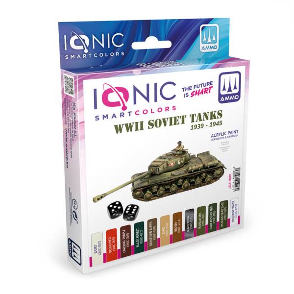 Ionic Smart Colors WWII Soviet Tanks 1939 - 1945  