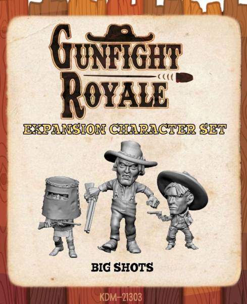 Gunfight Royale Big Shots Expansion Character Set