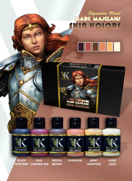 Kimera Kolors Signature Blend: Marc Masclans Signature Set - Skin Kolors
