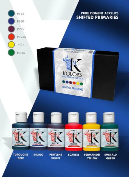 Kimera Kolors Pure: Expansion Set 2 - Shifted Primaries